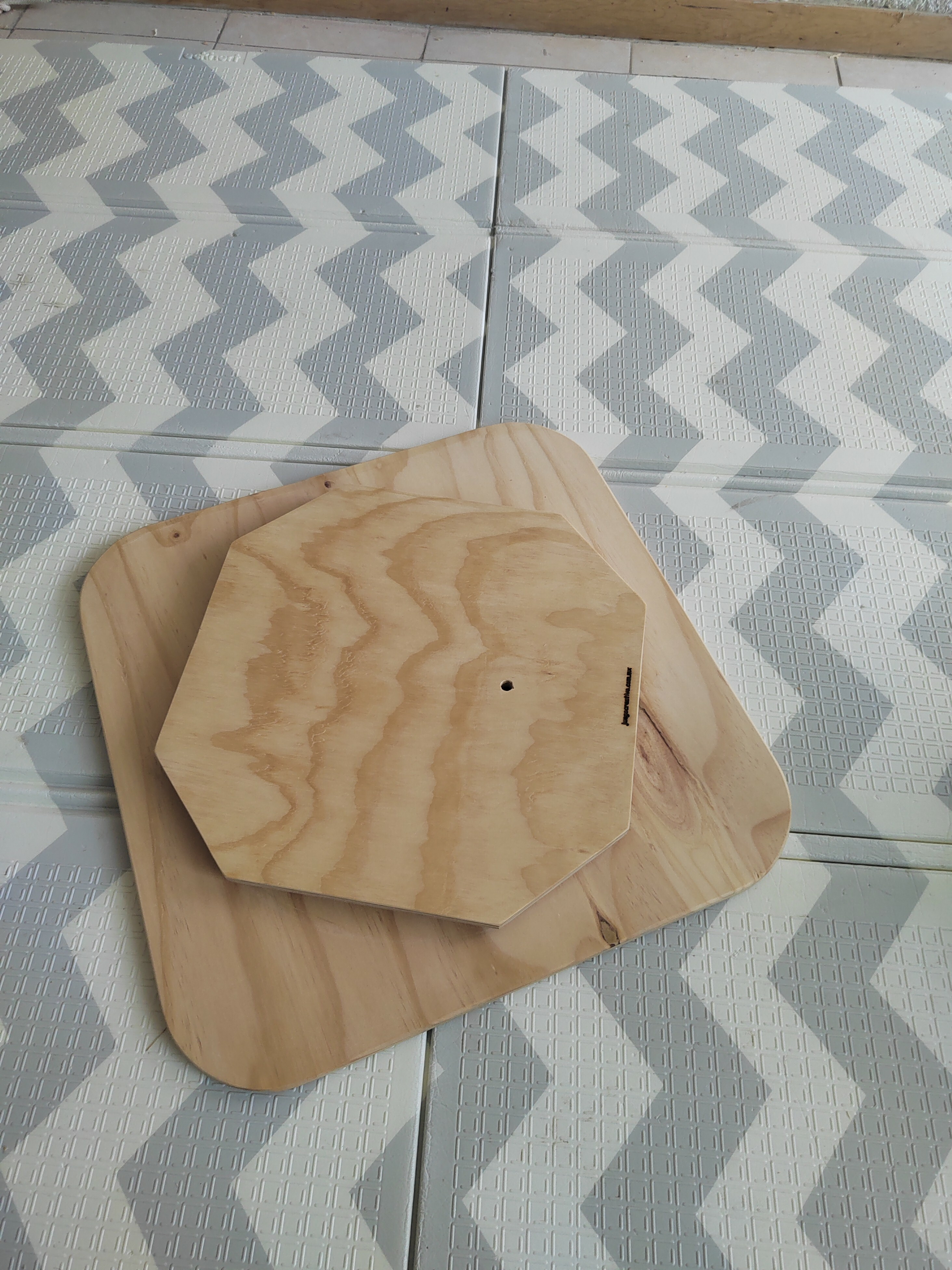 Girador de madera. - Detalle oficial de fabricación 1