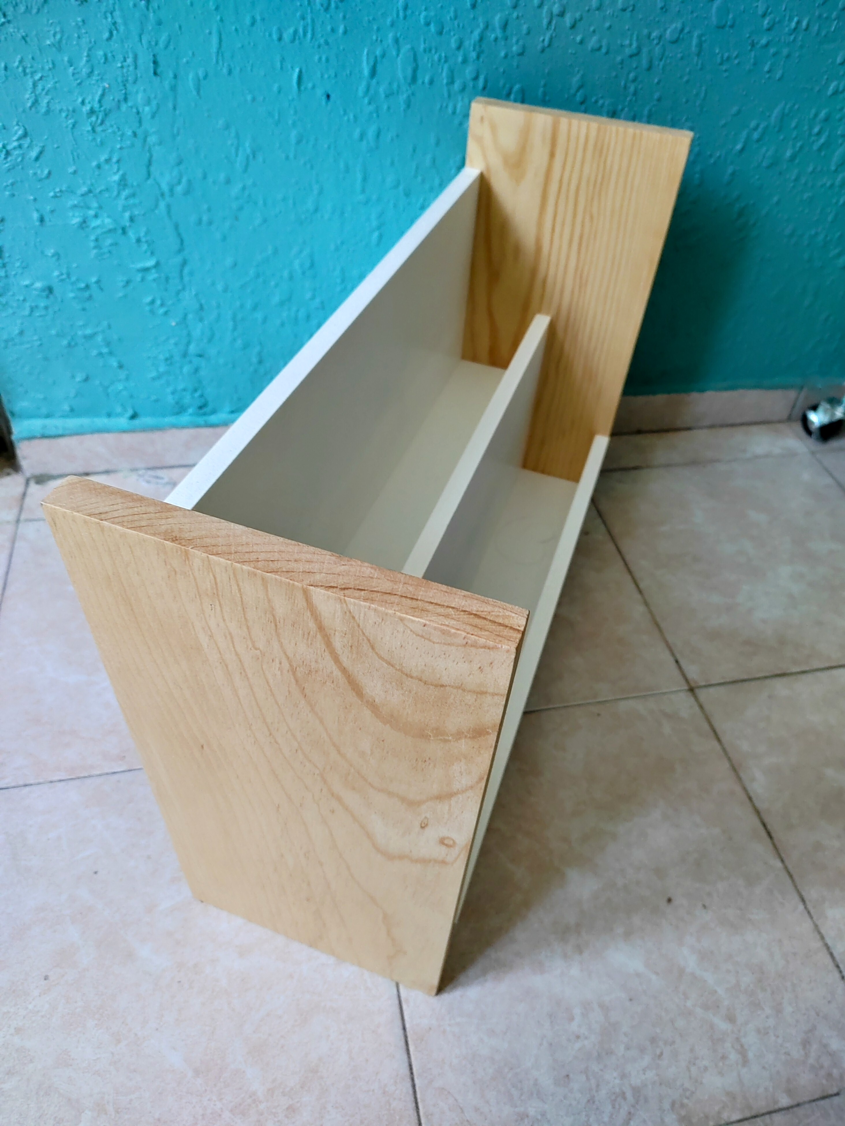 Librero Bitono - Detalle oficial de fabricación 2